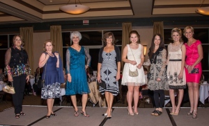 MLA models showed off the latest fashions during MLA's Spring Fashion Show, which raised $10,000 for Meals on Wheels.